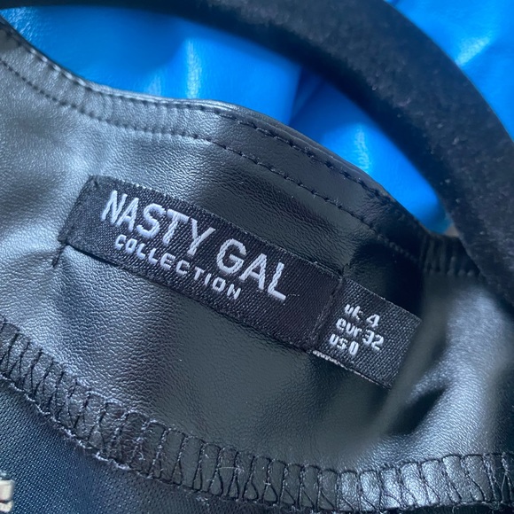 FAUX LEATHER MIDI DRESS - Picture 3 of 4